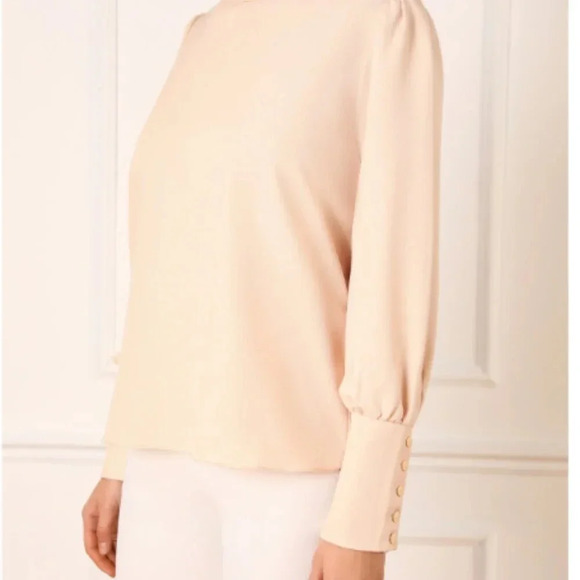 Vanilla - Blouse, Feminine , Formal , Office ,Business casual SIZE 12 US. - Picture 3 of 10